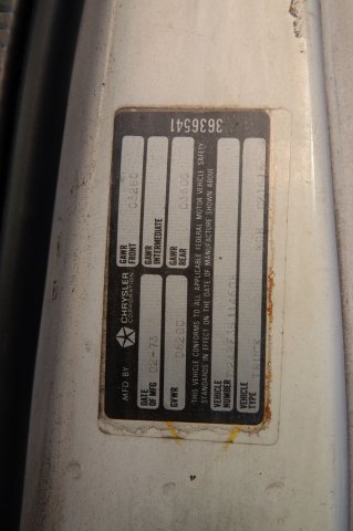testace auto vzor
