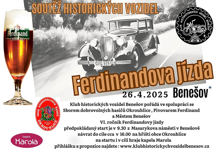 Ferdinandova jízda 2025